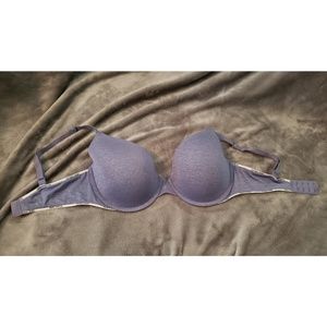 34DD Used Victoria's Secret Purple Semi-Uplift Bra